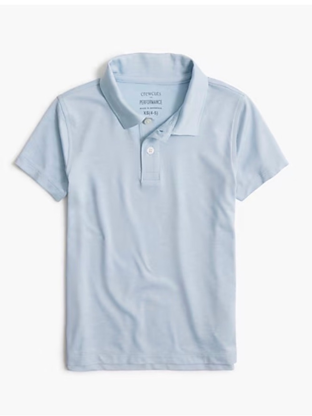J. Crew Light Blue Kids Polo Shirt